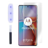 9H SZKŁO hartowane na telefon motorola edge 40 pro 5G UV + lampa