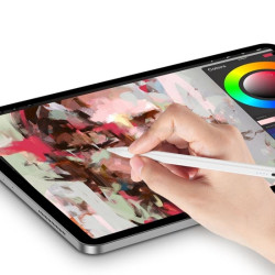 Rysik pojemnościowy aktywny precyzyjny dotykowy K2260 do tabletu / smartfona / telefonu / ekranu dotykowego biały