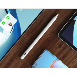 Rysik pojemnościowy aktywny precyzyjny dotykowy K2260 do tabletu / smartfona / telefonu / ekranu dotykowego biały