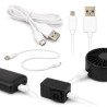 Kabel micro USB 1m biały przewód USB-A do ładowania i przesyłania danych
