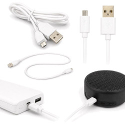 Kabel micro USB 1m biały - USB-A 2A USB 2.0
