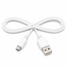 Kabel micro USB 1m biały - USB-A 2A USB 2.0