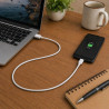 Kabel micro USB 1m biały - USB-A 2A USB 2.0