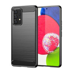 Etui Bumper Carbon LUX na telefon Samsung Galaxy A53 5G A536 czarne