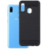 Etui Bumper Carbon LUX na telefon Samsung Galaxy A20e A202 czarne