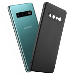 Etui Jelly Case na telefon Samsung Galaxy S10+ G975 czarne MATT