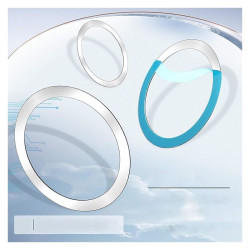 Blaszka magnes ring MagSafe srebrna - uniwersalna