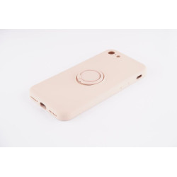 ETUI FINGER RING na telefon Apple iPhone 7 / 8 / SE2 / SE3 różowe