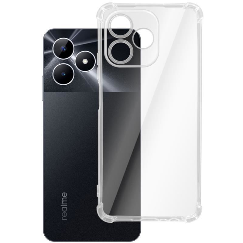 Etui Jelly Anti Shock na telefon Realme Note 50 RMX3834 / C51 RMX3830 bezbarwne