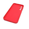 Etui Silicon Case na telefon Samsung Galaxy M35 5G M356 czerwone MATT