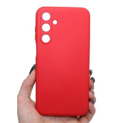 Etui Silicon Case na telefon Samsung Galaxy M35 5G M356 czerwone MATT