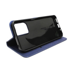 Etui Smart Magnet na telefon Xiaomi Redmi 12 4G 23053RN02A granatowe
