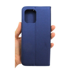 Etui Smart Magnet na telefon Xiaomi Redmi 12 4G 23053RN02A granatowe