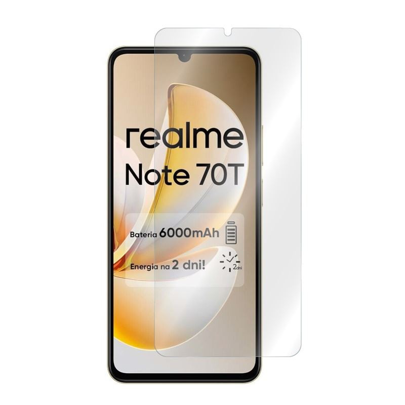 SZKŁO hartowane Realme Note 70T RMX5313 ochrona ekranu 9H
