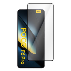9D SZKŁO hartowane na telefon Xiaomi POCO F6 Pro 5G 23113RKC6G FULL GLUE