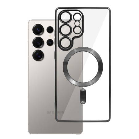 Etui Chrome MagSafe na telefon Samsung Galaxy S25 Ultra 5G S938 czarne