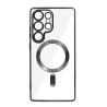 Etui Chrome MagSafe na telefon Samsung Galaxy S25 Ultra 5G S938 czarne