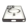 Etui Chrome MagSafe na telefon Samsung Galaxy S25 Ultra 5G S938 czarne