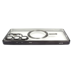 Etui Chrome MagSafe na telefon Samsung Galaxy S25 Ultra 5G S938 czarne