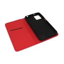 Etui Smart Magnet na telefon motorola moto g13 4G XT2331 / g23 4G XT2333 / g53 5G XT2335 czerwone