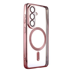 Etui Chrome MagSafe na telefon Samsung Galaxy A37 5G A376 różowe