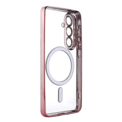 Etui Chrome MagSafe na telefon Samsung Galaxy A37 5G A376 różowe