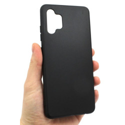 Etui Jelly Case na telefon Samsung Galaxy A32 4G LTE A325 czarne MATT