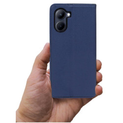 Etui Smart Magnet na telefon Realme C33 RMX3624 granatowe