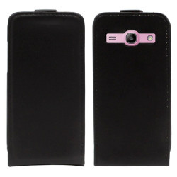 Etui BOOK Elegance PIONOWE na telefon Samsung Galaxy Core+ G3500 czarne