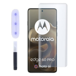 9H SZKŁO hartowane na telefon motorola edge 70 pro 5G XT2607-1 UV + lampa