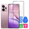 9H SZKŁO hartowane na telefon Realme 14 5G RMX5070 / 14T 5G RMX5078 FULL 6D CF