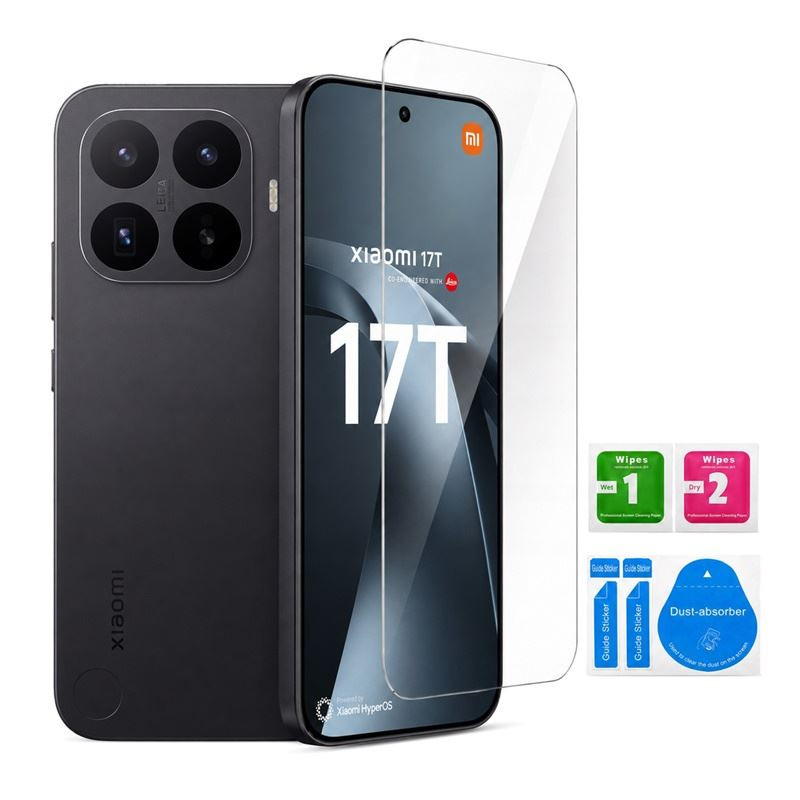 9H SZKŁO hartowane na telefon Xiaomi 17T 5G 2602DPT53G