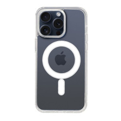 Etui MagSilicone Protect na telefon Apple iPhone 15 Pro A3102 bezbarwne
