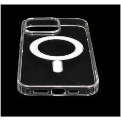 Etui MagSilicone Protect na telefon Apple iPhone 15 Pro A3102 bezbarwne