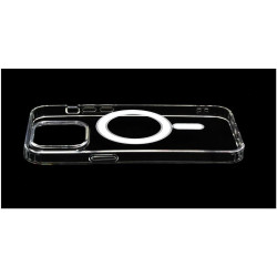 Etui MagSilicone Protect na telefon Apple iPhone 15 Pro A3102 bezbarwne
