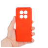 Etui Tint Case na telefon Xiaomi Redmi Note 15 4G 2510DRA23E czerwone
