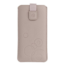 Etui Kieszonka Wonder XL na telefon iPhone 12 13 14 15 Pro / Samsung S20 FE S22 S22+ S23 S24 A15 A24 A33 M35 M34 beżowe