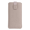 Etui Kieszonka Wonder XL na telefon iPhone 12 13 14 15 Pro / Samsung S20 FE S22 S22+ S23 S24 A15 A24 A33 M35 M34 beżowe