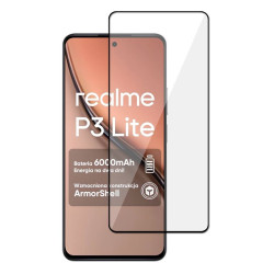 9H SZKŁO hartowane na telefon Realme P3 Lite 4G RMX5300 FULL 6D