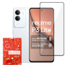 9H SZKŁO hartowane na telefon Realme P3 Lite 4G RMX5300 FULL 6D