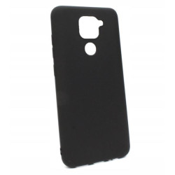 Etui Jelly Case na telefon Xiaomi Redmi Note 9 czarne MATT