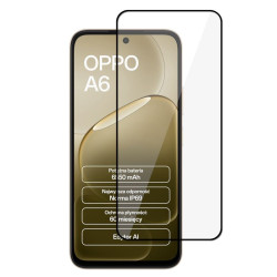 9H SZKŁO hartowane na telefon OPPO A6 A6c A6s A6t A6x 4G / 5G FULL 6D