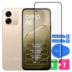 9H SZKŁO hartowane na telefon OPPO A6 A6c A6s A6t A6x 4G / 5G FULL 6D