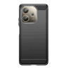 Etui Bumper Carbon LUX na telefon OPPO A5 Pro 4G CPH2711 / A5 Pro 5G CPH2695 czarne