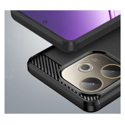 Etui Bumper Carbon LUX na telefon OPPO A5 Pro 4G CPH2711 / A5 Pro 5G CPH2695 czarne