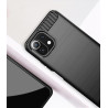 Etui Bumper Carbon LUX na telefon Xiaomi Mi 11 Lite M2101K9AG / Mi Lite 5G M2101K9G / 11 Lite 5G NE 2109119DG czarne