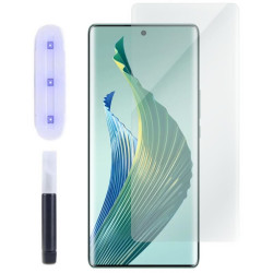 9H SZKŁO hartowane na telefon Honor Magic 5 Lite 5G / X40 5G / X9A UV + lampa