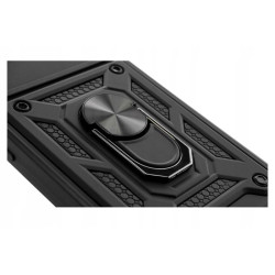 Etui Pancerne CAMSHIELD Ring na telefon Samsung Galaxy Z Fold 7 5G F966 czarne