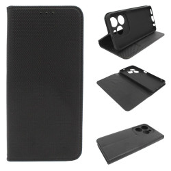 Etui Smart Magnet na telefon Infinix HOT 40 Pro 4G LTE X6837 / Tecno Spark 20 Pro KJ6 czarne
