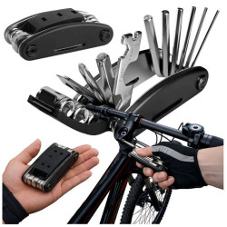 Zestaw kluczy rowerowych 16w1 - kompaktowy multitool